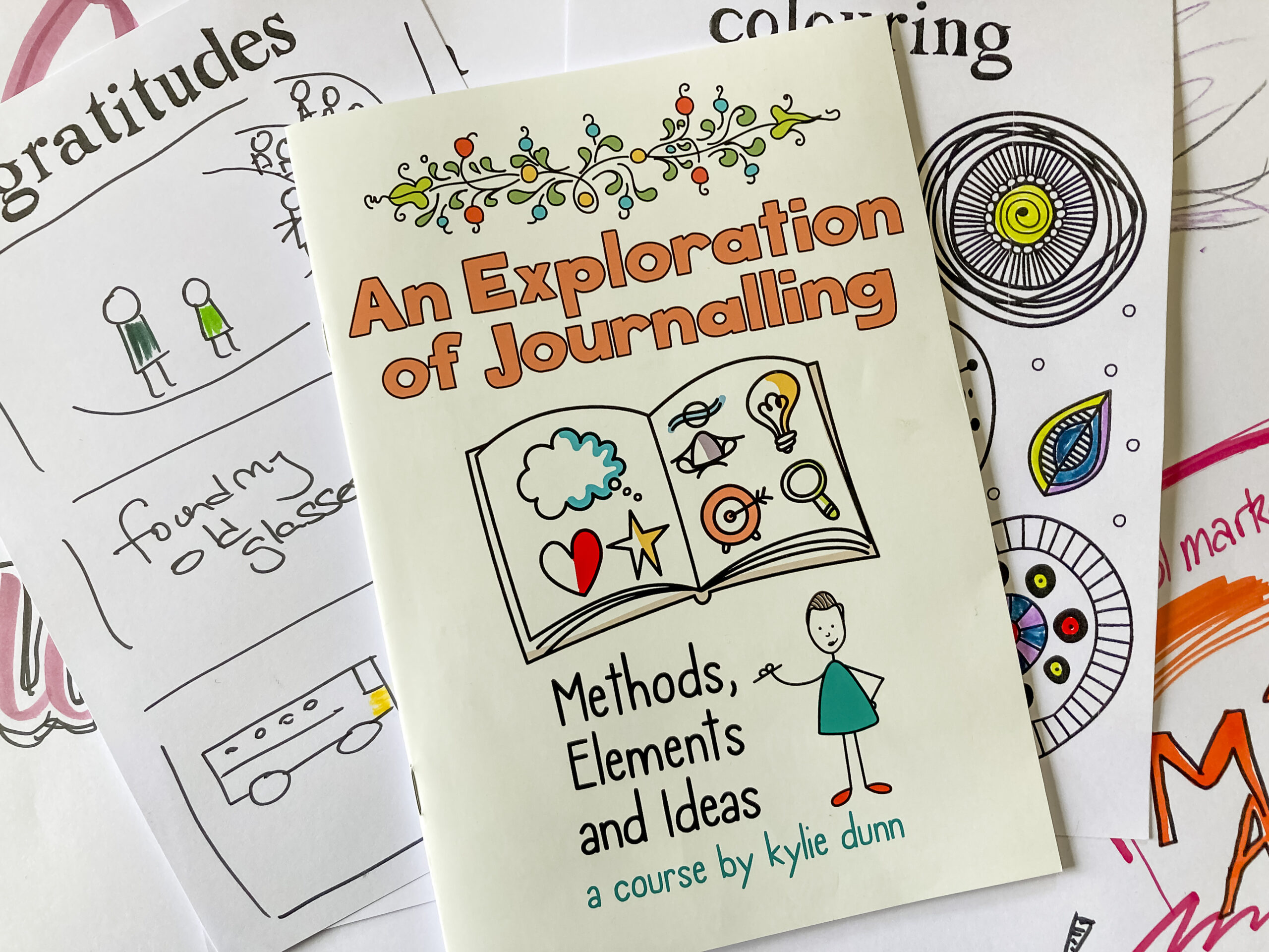 A small book called An Exploration of Journalling - Methods, Elements and Ideas