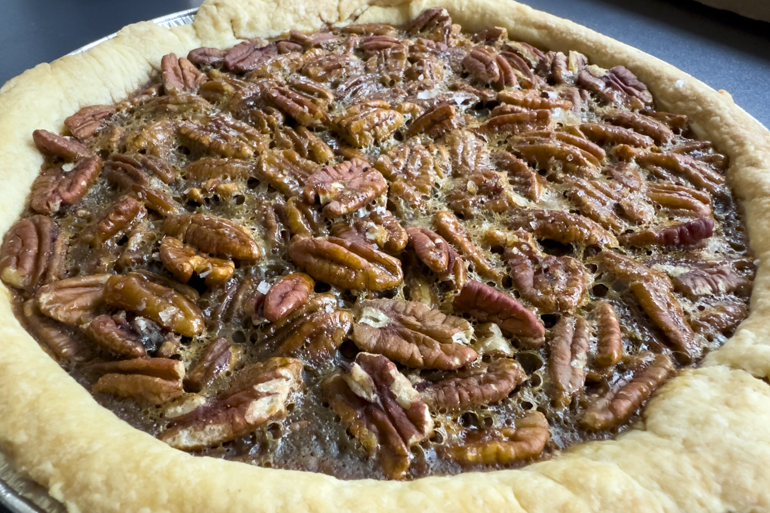 A pecan pie